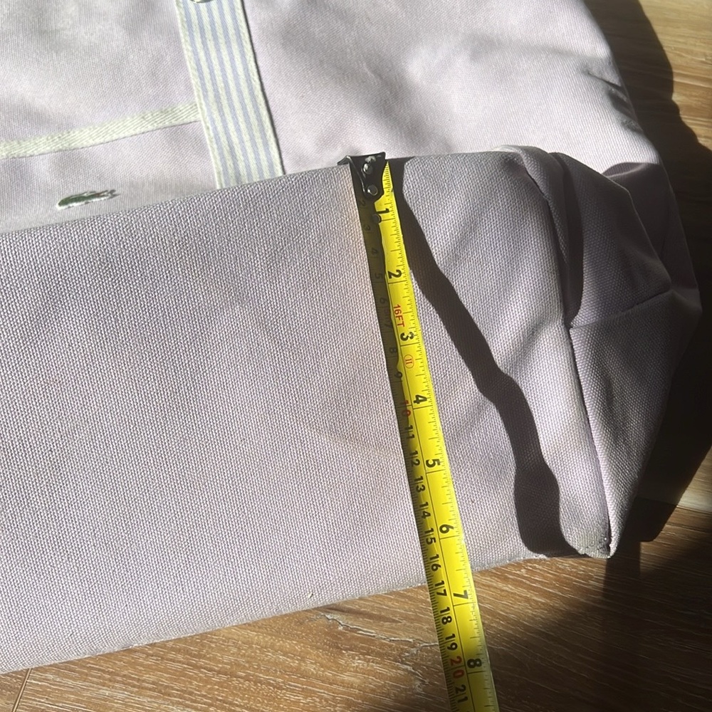 LACOSTE Canvas Large Weekend Tote Bag - Picture 5 of 15